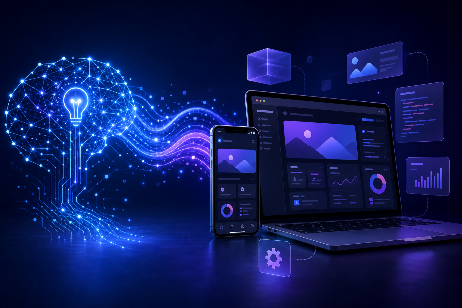 AI-powered web and mobile application development by moblers — from idea to production-ready app