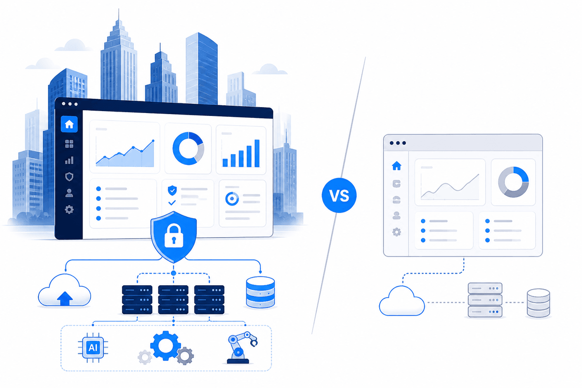 Comparison of moblers and Intellectsoft for enterprise software development