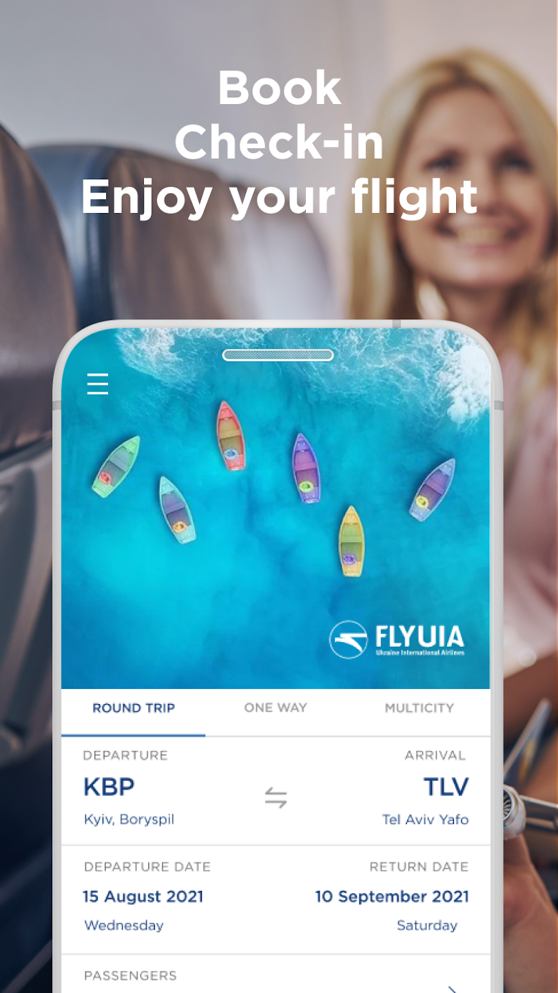 UIA airlines — project imagery