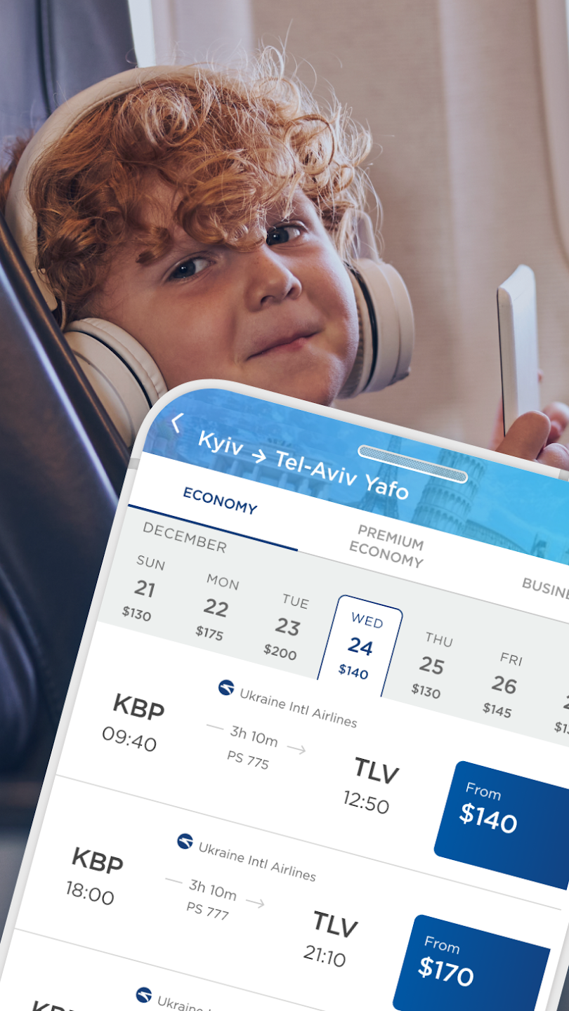 UIA airlines — project imagery